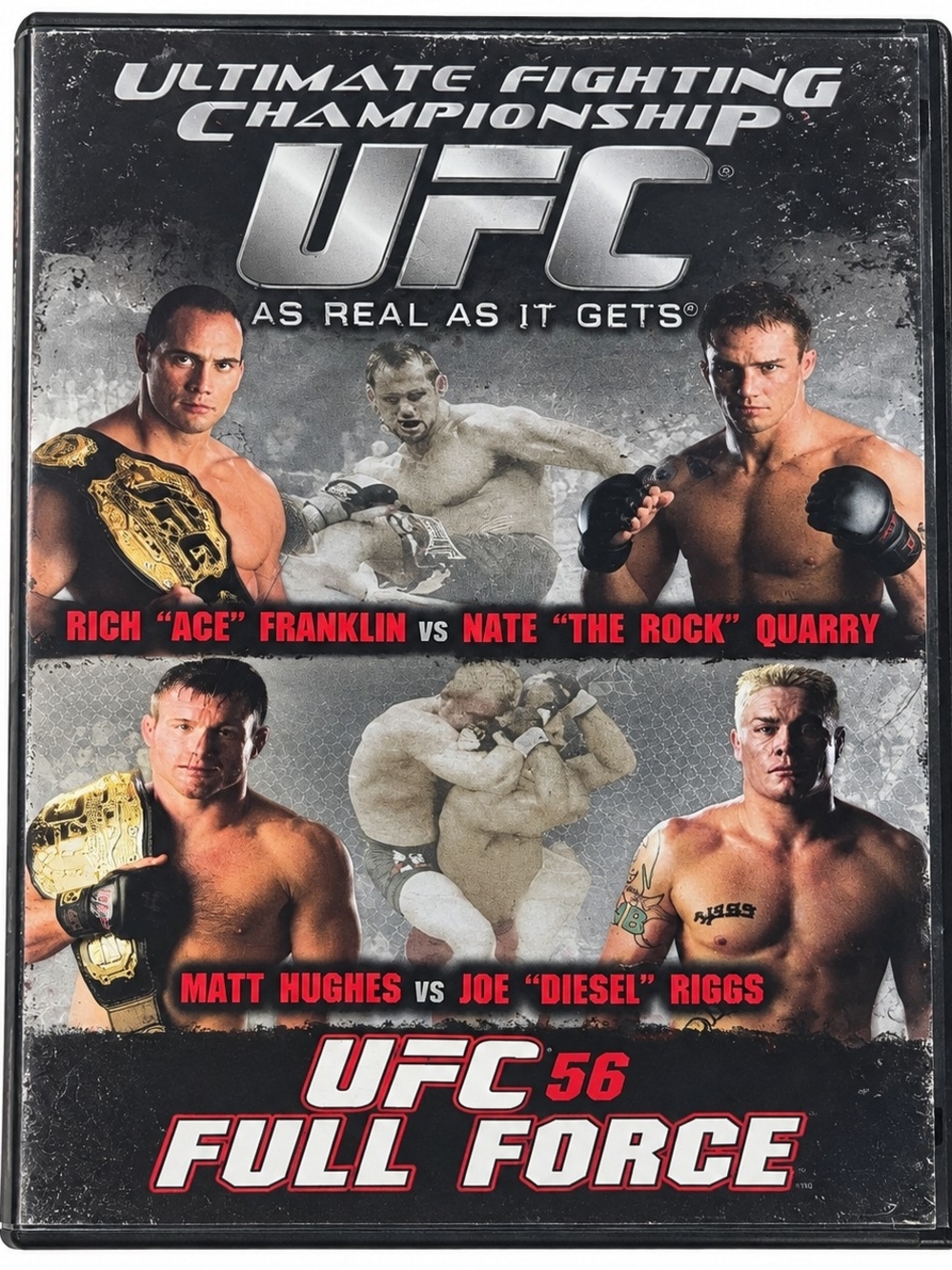 UFC DVD Case